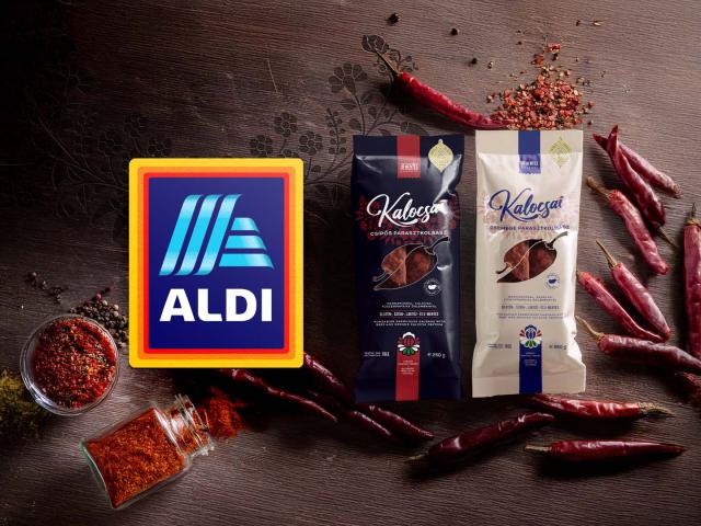 Ízletes ünnepi ajánlat az Aldi katalógusában: Jó Hentes Kalocsai parasztkolbászok
